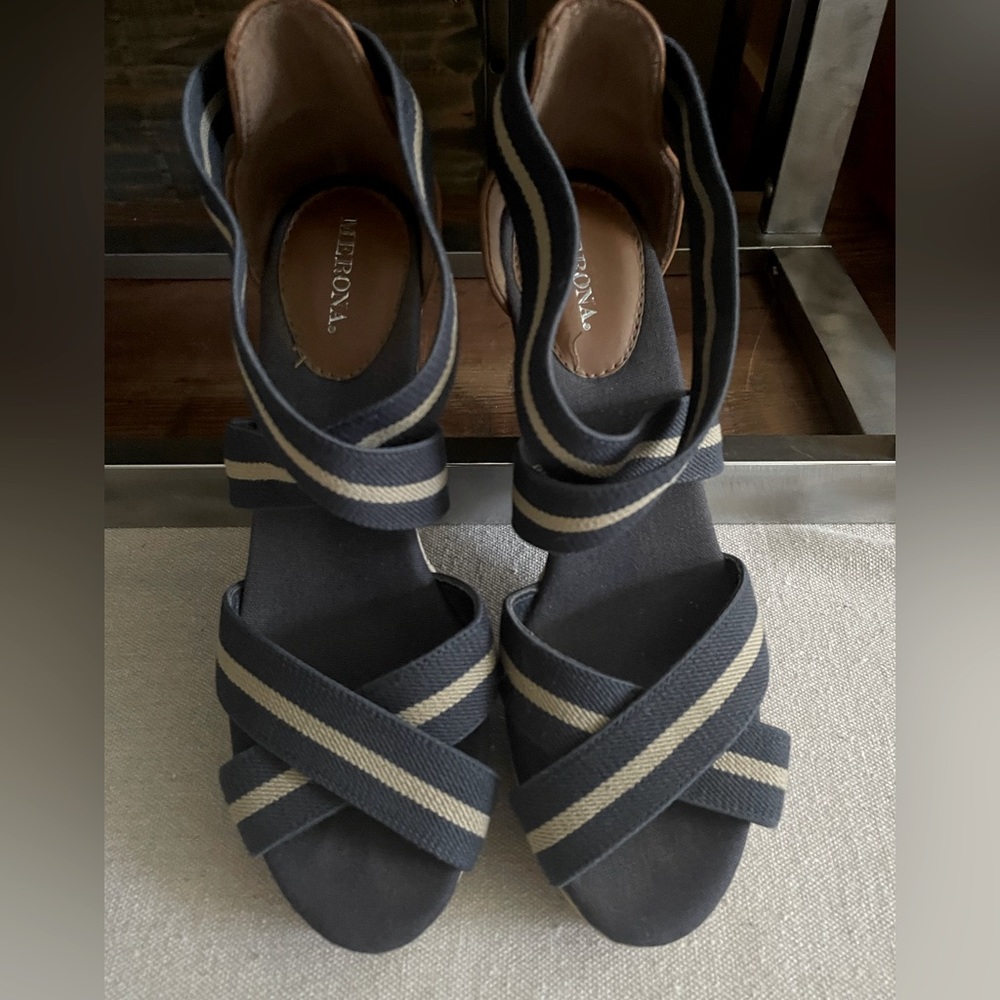 ⚓️Early 2000 Merona Cork Wedge Sandals ⚓️